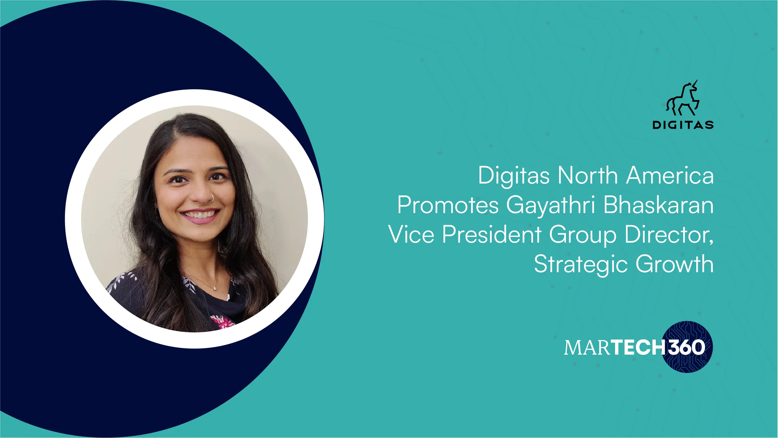 Digitas North America Promotes Gayathri Bhaskaran Vice President Group Director, Strategic Growth