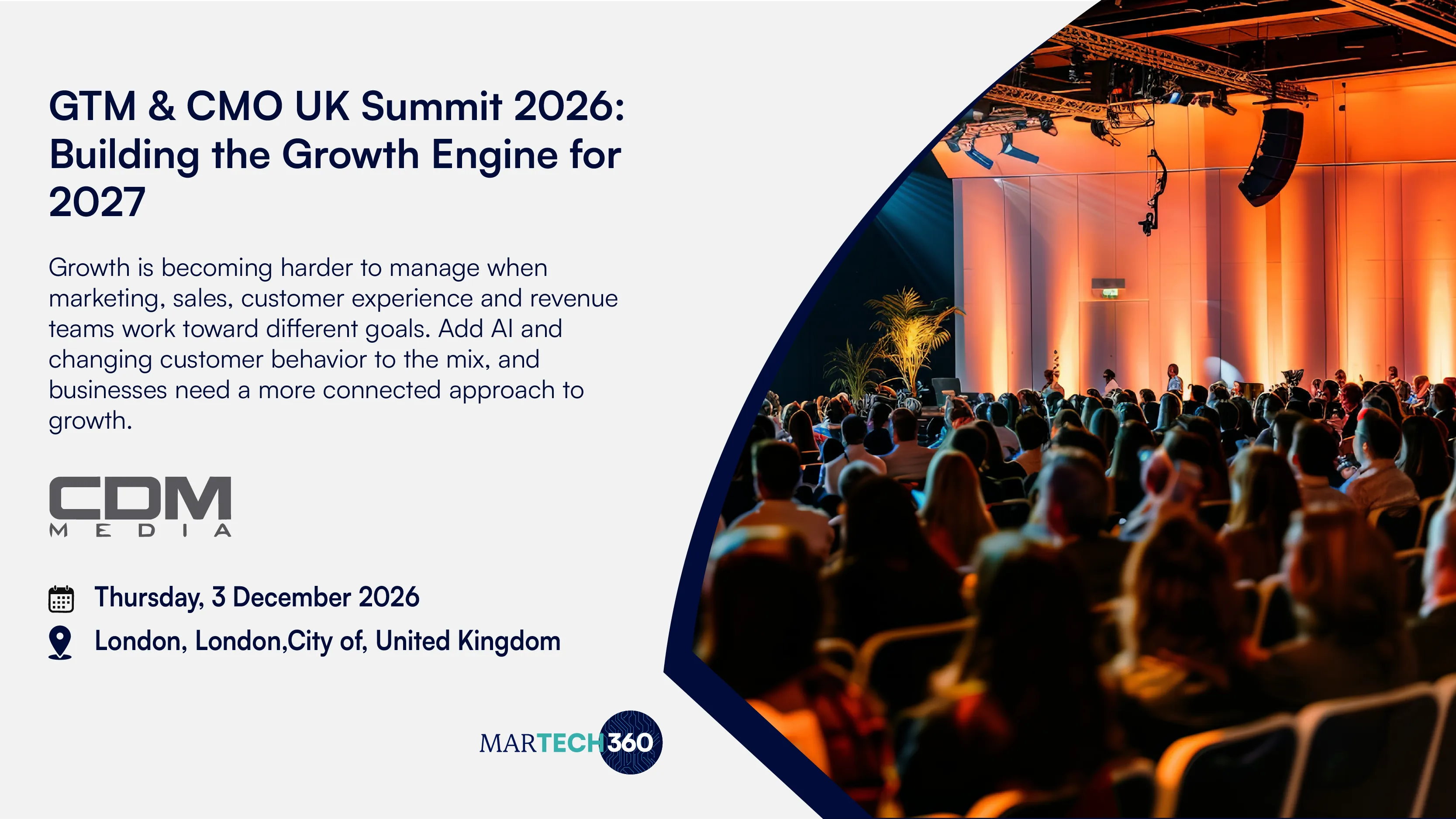 GTM & CMO UK Summit 2026: Building the Growth Engine for 2027