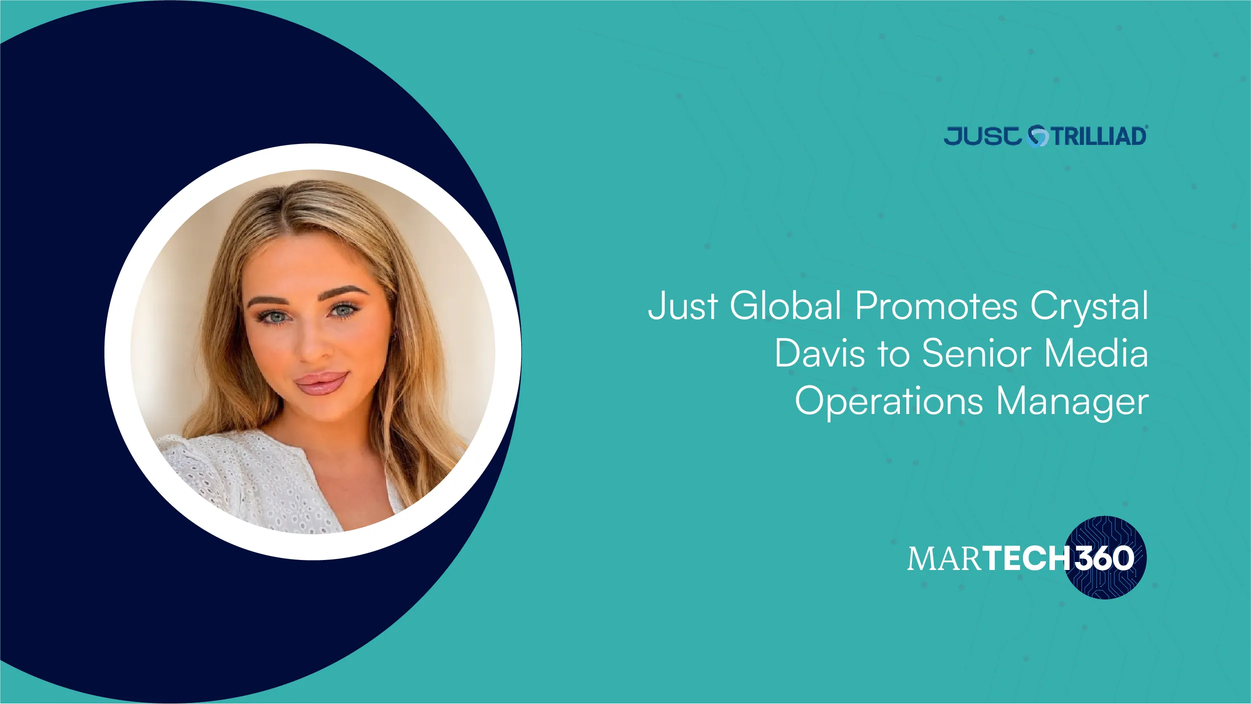 Just Global Promotes Crystal Davis to Senior Media Operations Manager