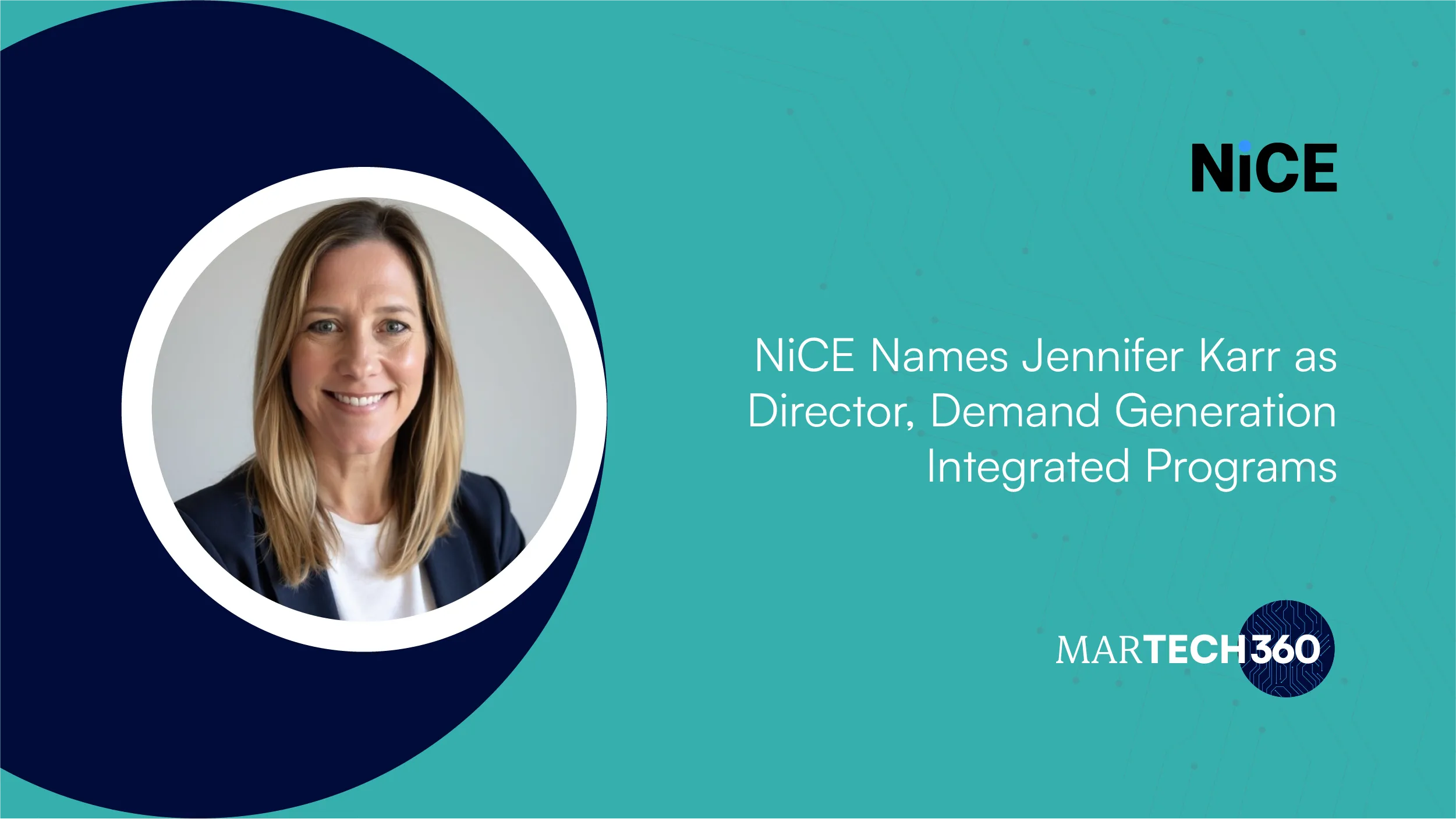 NiCE Names Jennifer Karr as Director, Demand Generation Integrated Programs