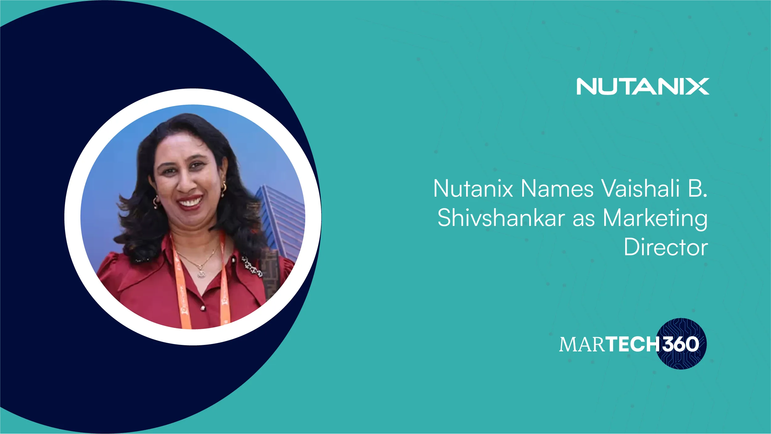 Nutanix Names Vaishali B. Shivshankar as Marketing Director