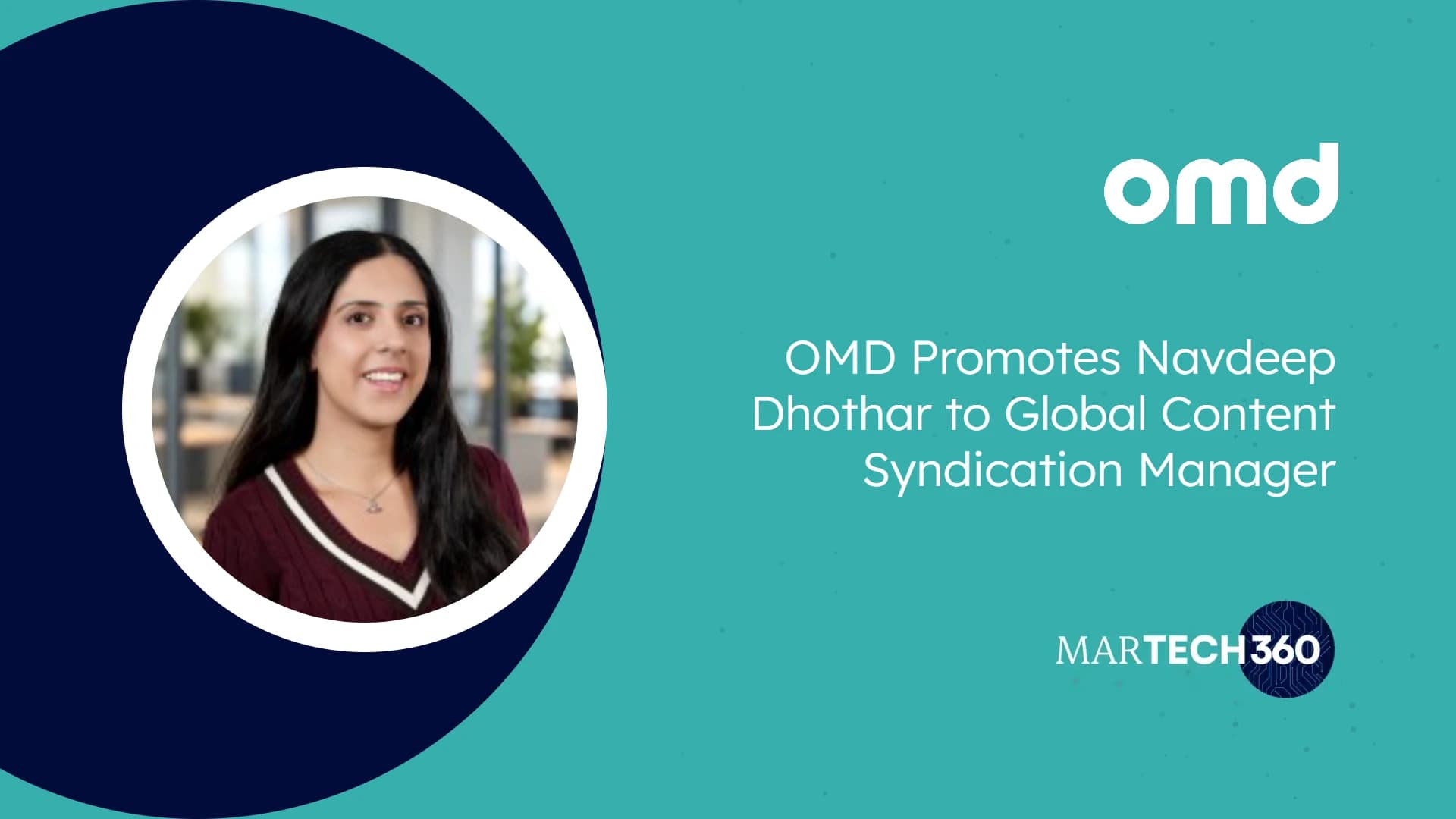 OMD Promotes Navdeep Dhothar to Global Content Syndication Manager