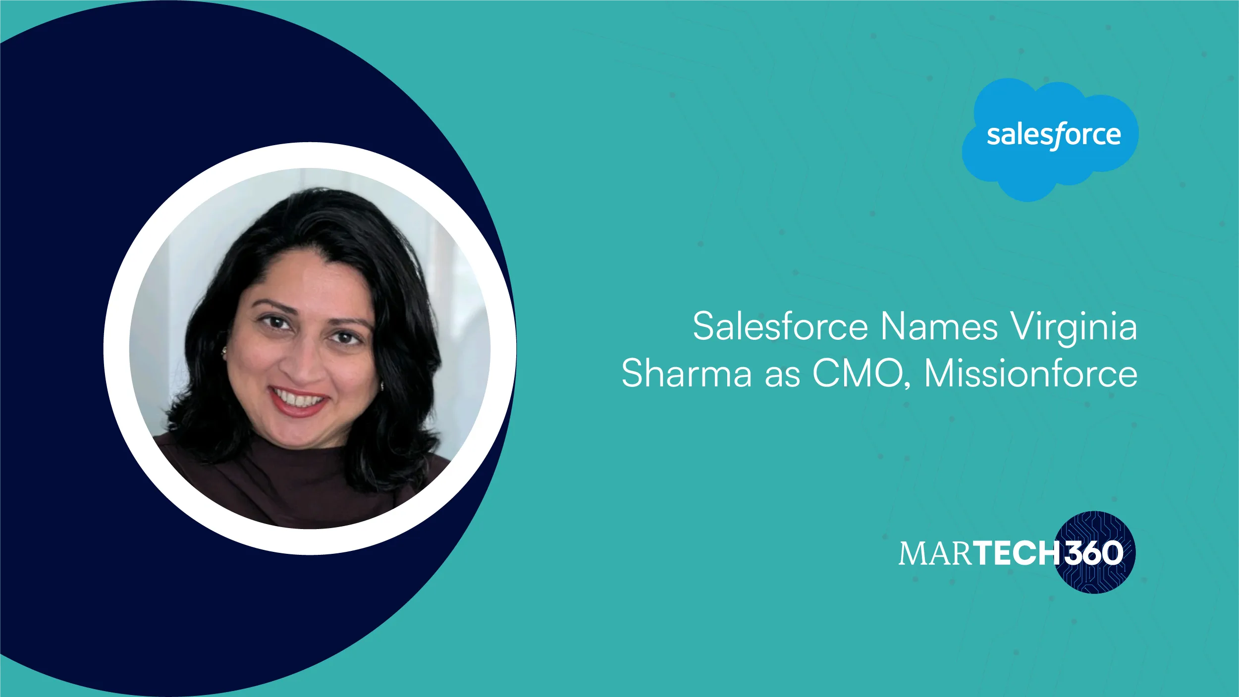 Salesforce Names Virginia Sharma as CMO, Missionforce