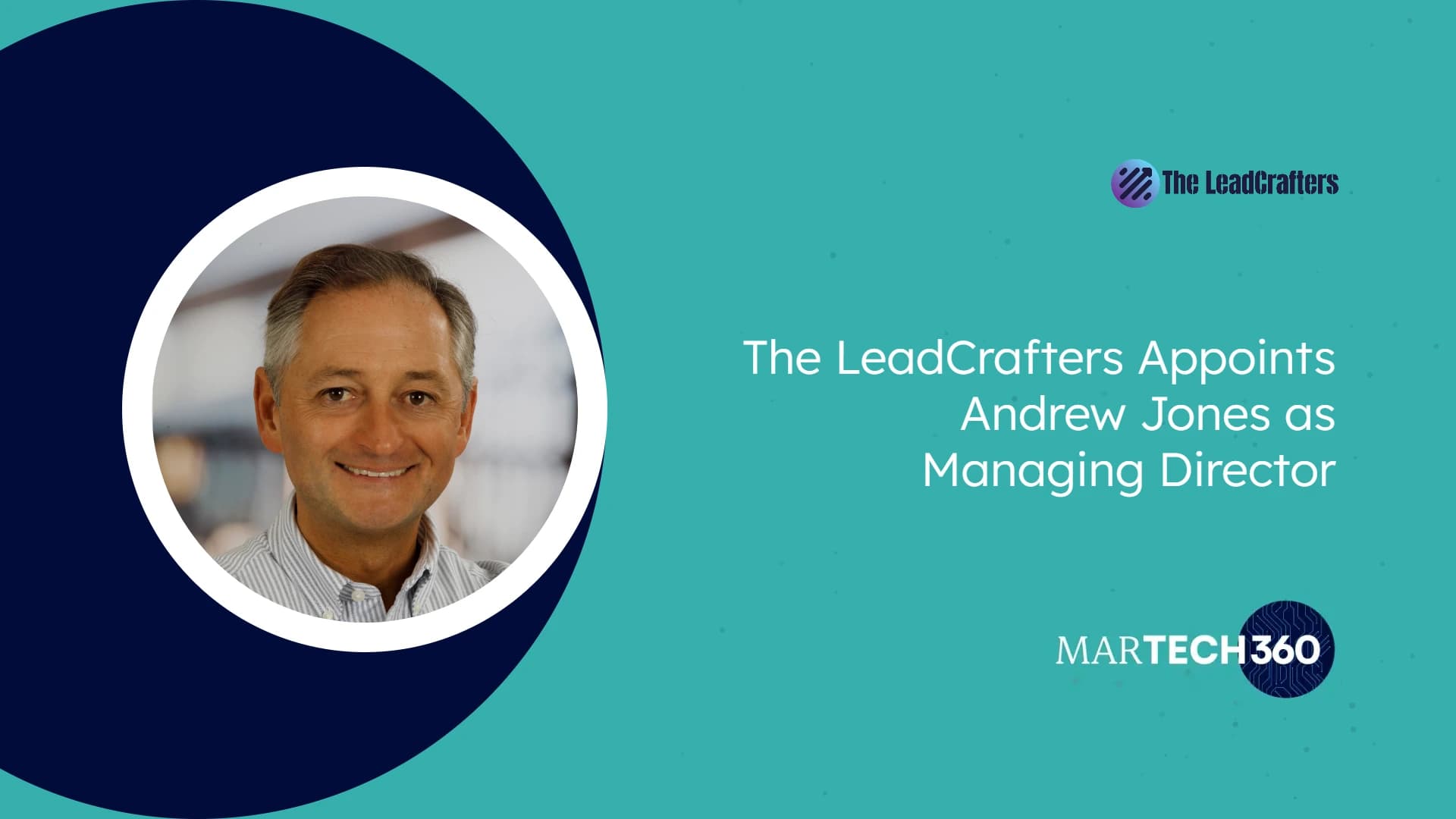 The LeadCrafters Appoints Andrew Jones as Managing Director